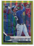DELETE 115194 2019 Donruss Optic Lime Green Refractor 84 Fernando Tatis Jr. RR Rated Rookie