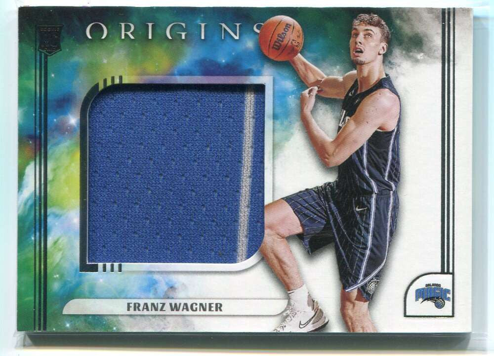 DELETE 115245 2021-22 Panini Origins Rookie Jumbo Jerseys 8 Franz Wagner Rookie Jersey