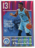 DELETE 115252 2018-19 Panini Chronicles Pink 524 Jaren Jackson Jr. Rookie 40/75