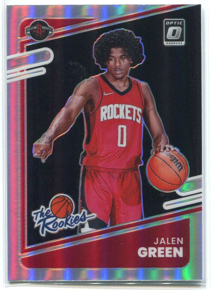 DELETE 115261 2021-22 Donruss Optic The Rookies Holo 2 Jalen Green Rookie