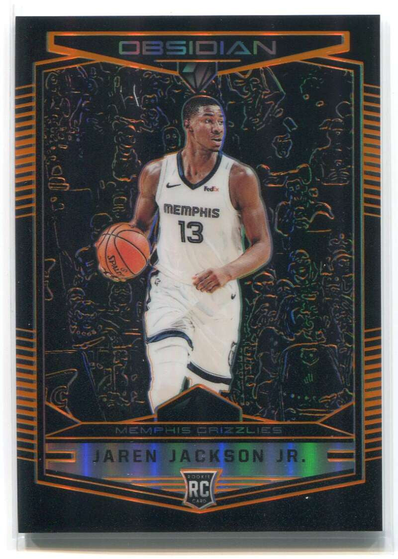 DELETE 115269 2018-19 Chronicles Orange 581 Jaren Jackson Jr. Obsidian Preview Rookie 138/149