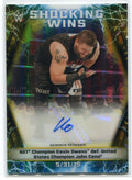 2020 Topps Chrome WWE Shocking Wins Gold Refractor Kevin Owens Auto 43/50