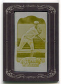 2012 Topps Gypsy Queen Mini Framed Printing Plate Yellow 97 Ubaldo Jimenez 1/1