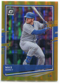 2020 Donruss Optic Gold Refractor 192 Max Muncy 10/10