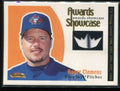 2001 Fleer Showcase Awards Showcase Memorabilia 7 Roger Clemens Jersey 68/100