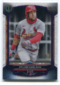 DELETE 115446 2021 Topps Tribute '21 Rookies Purple 21rdc Dylan Carlson Rookie 34/50