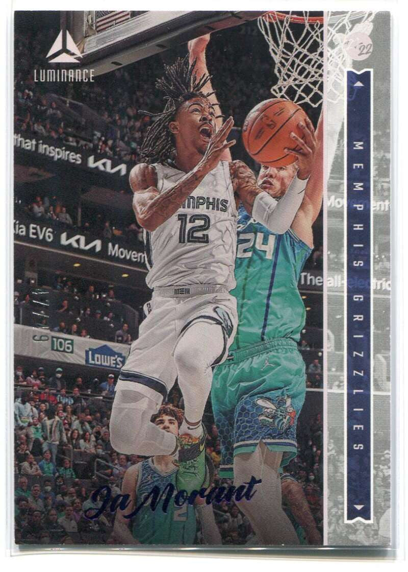 DELETE 115478 2021-22 Panini Chronicles Purple 262 Ja Morant Luminance 47/49