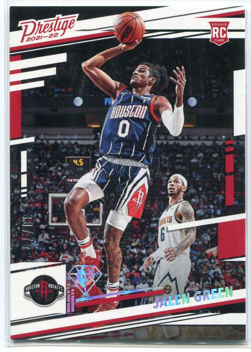 DELETE 115483 2021-22 Panini Chronicles 75th Anniversary 65 Jalen Green Prestige Rookie 39/75
