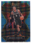 DELETE 115498 2019-20 Select Prizms Light Blue Refractor 45 Keldon Johnson Rookie 291/299