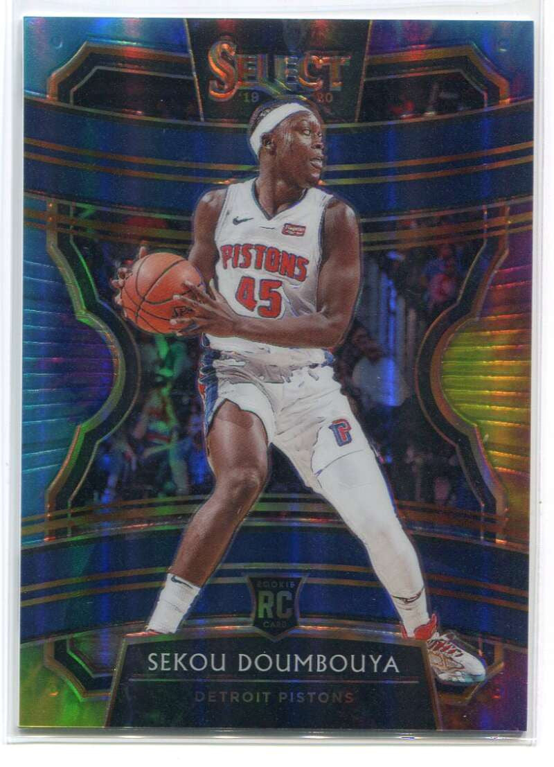DELETE 115499 2019-20 Select Prizms Tie Dye Refractor 71 Sekou Doumbouya Rookie 21/25