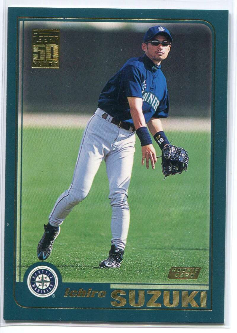 DELETE 115686 2001 Topps 726 Ichiro Suzuki Rookie (d)