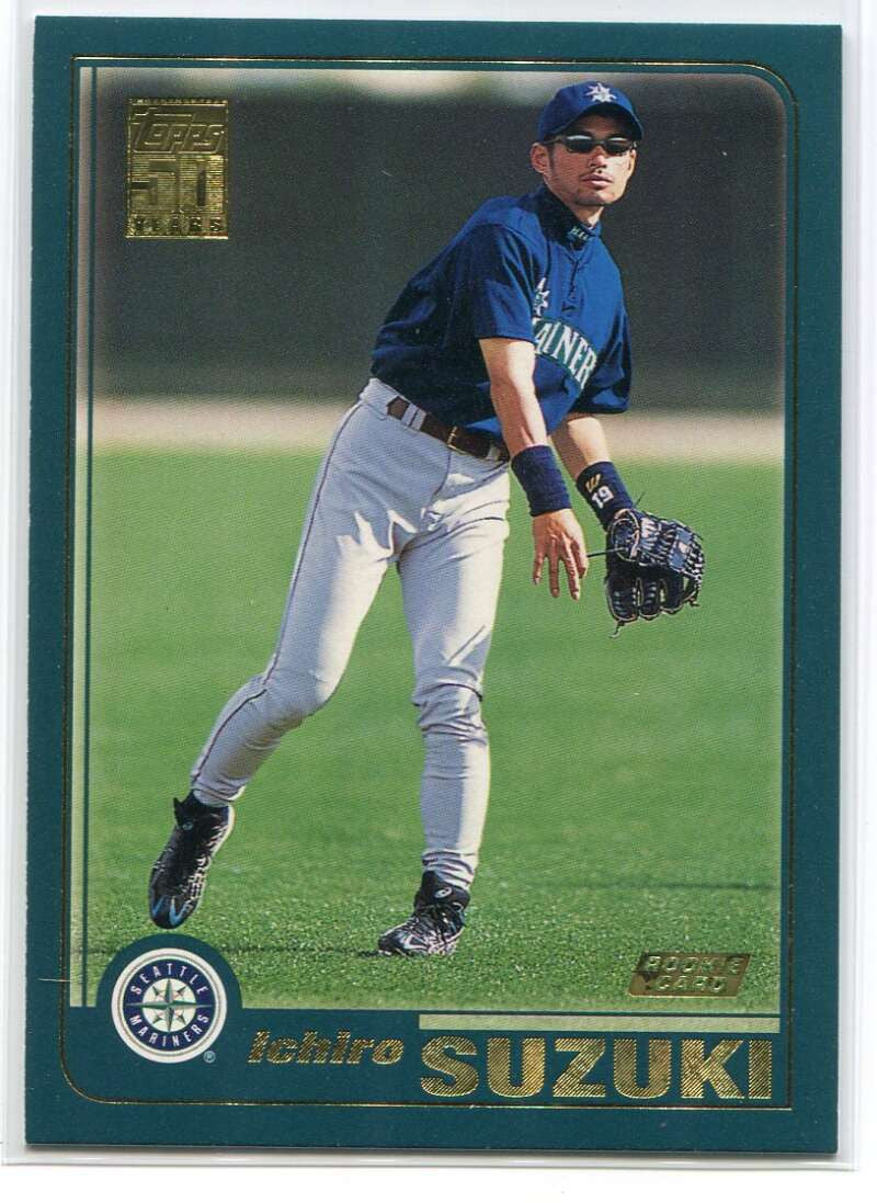 DELETE 115687 2001 Topps 726 Ichiro Suzuki Rookie (e)