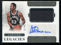 2018-19 National Treasures Lasting Legacies 48 Artis Gilmore Jersey Auto 15/49