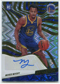 DELETE 115698 2021-22 Panini Revolution Autographs Fractal 11 Moses Moody Rookie Auto 97/100