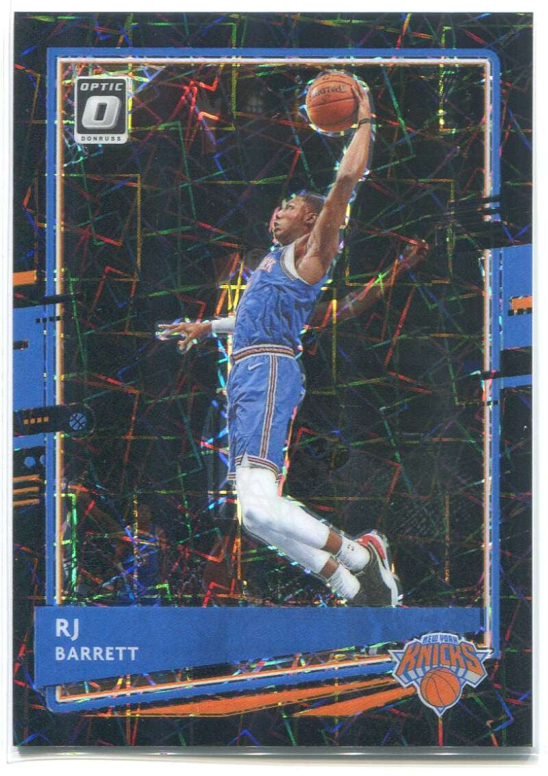 DELETE 115713 2021-22 Donruss Optic Black Velocity Refractor 62 RJ Barrett 29/39