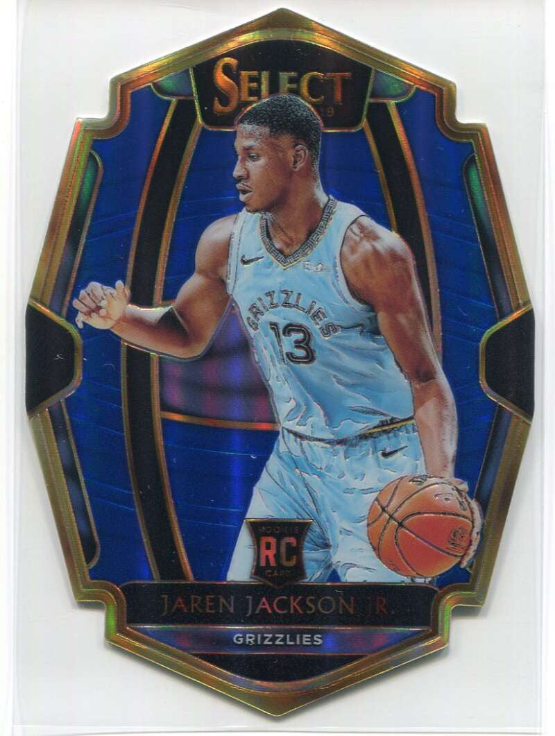 DELETE 115726 2018-19 Select Prizms Blue Die Cut 132 Jaren Jackson Jr. Rookie 125/249
