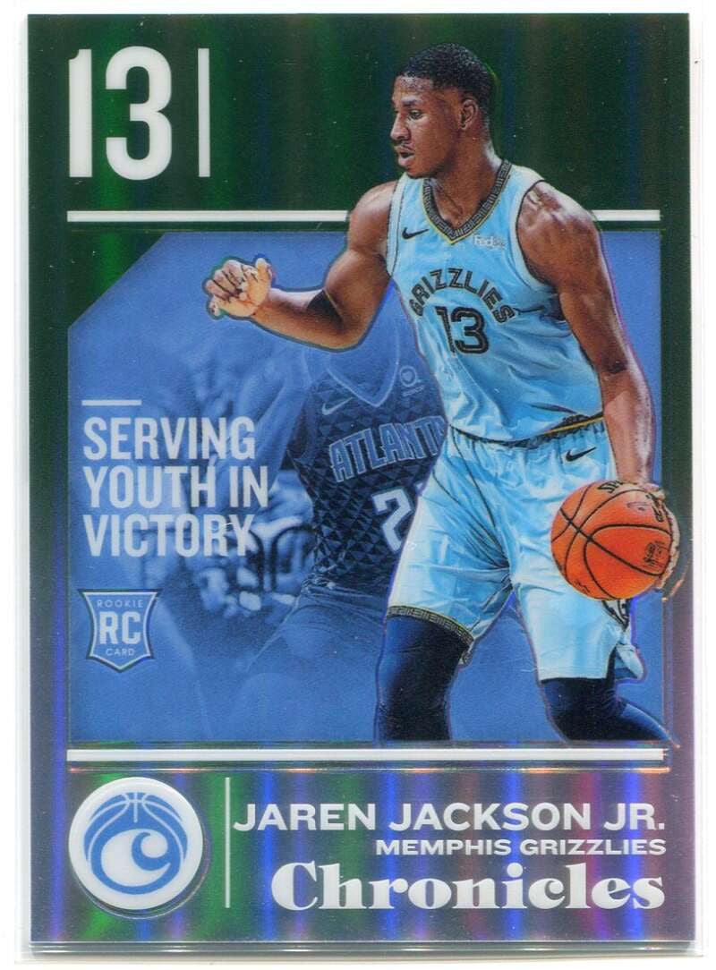 DELETE 115727 2018-19 Panini Chronicles Green 524 Jaren Jackson Jr. Rookie 7/25