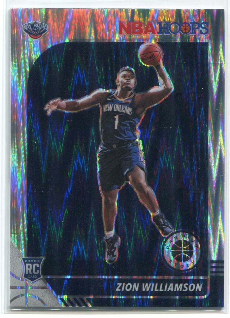 DELETE 115730 2019-20 Hoops Premium Stock Rookie Variations Flash 258 Zion Williamson Rookie