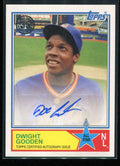 2018 Topps '83 Topps Autographs 83adg Dwight Gooden Auto