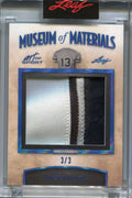 SOLD 115820 2021 Leaf Art of Sport Museum of Materials mm14 Ozzie Guillen Jumbo Patch 3/3