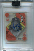 2020 Topps Clearly Authentic '51 Red Blue Backs Dustin May Rookie Auto 16/99