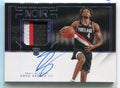 DELETE 115865 2021-22 Panini Noir 370 Greg Brown III Color Rookie Patch Auto 84/99