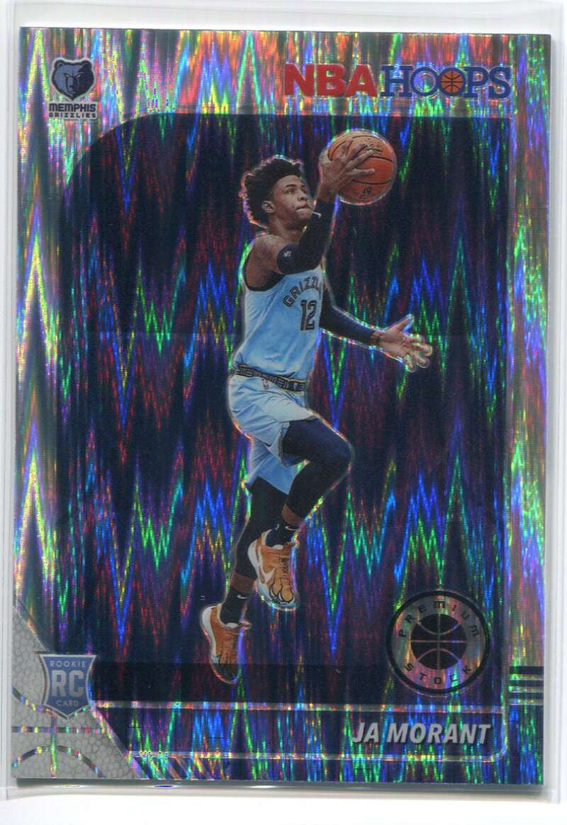 DELETE 115890 2019-20 Hoops Premium Stock Rookie Variations Flash 259 Ja Morant Rookie