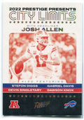 2022 Prestige City Limits 3 Josh Allen