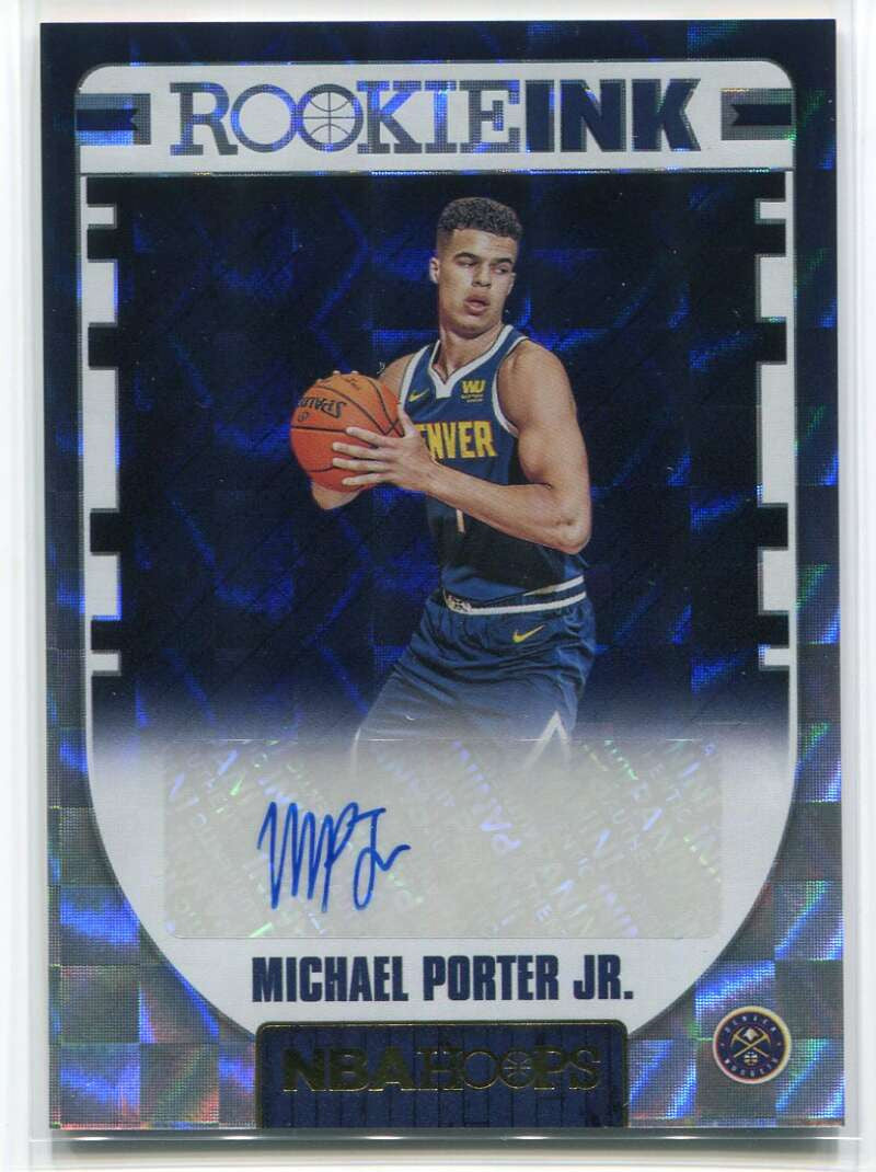 DELETE 116006 2018-19 Hoops Rookie Ink 14 Michael Porter Jr. Rookie Auto