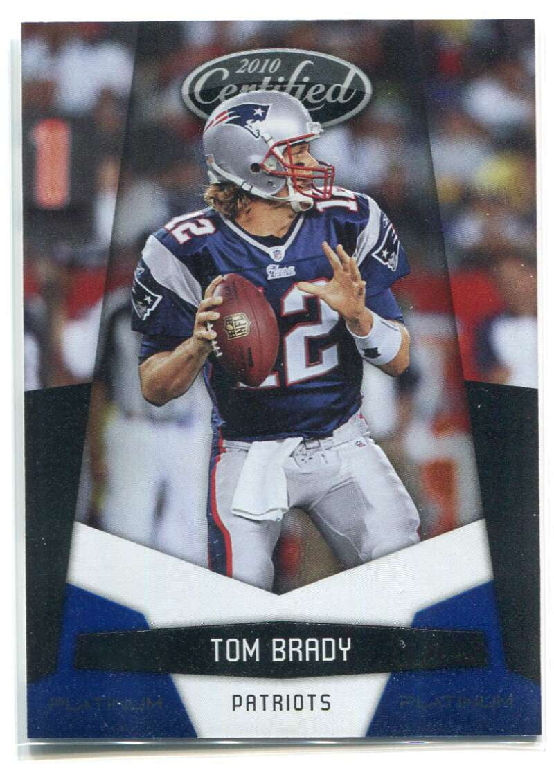 DELETE 116033 2010 Certified Platinum Blue 90 Tom Brady 98/100