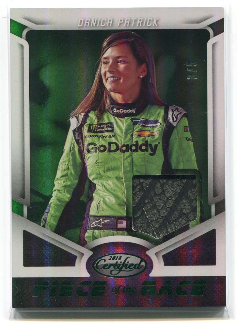 2018 Certified Piece of the Race Green 13 Danica Patrick Tire 3/5