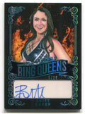 2020 Leaf Ultimate Ring Queens Autographs Platinum Foil Britt Baker Auto 5/10