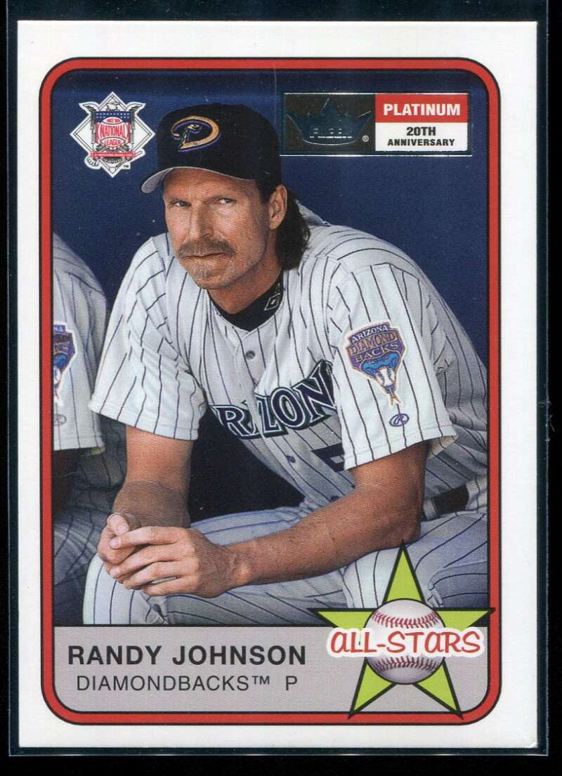 2001 Fleer Platinum Parallel 296 Randy Johnson AS 8/21 All-Stars