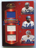 2002 Donruss Classics Materials cm30 Morton Staubach Aikman Triple Jersey 39/50
