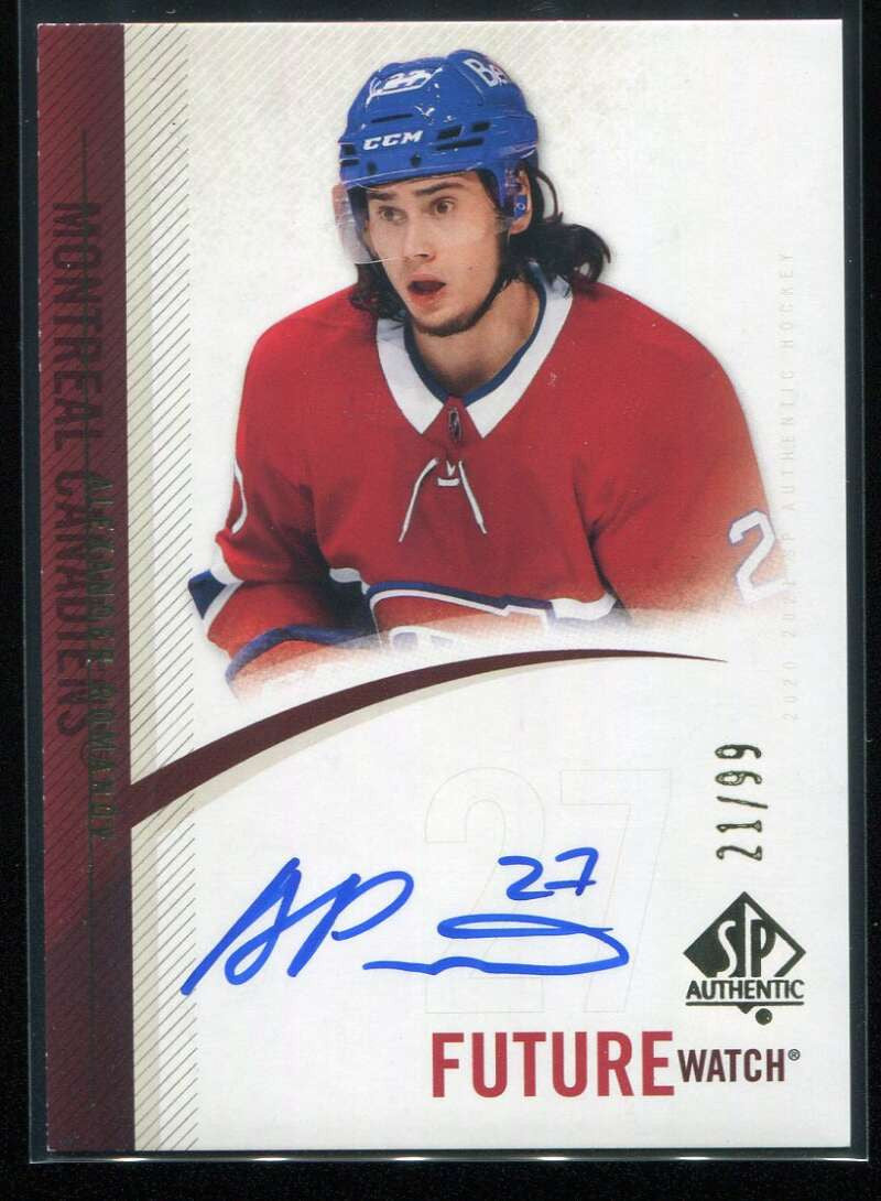 DELETE 116244 2020-21 SP Authentic '10-11 Retro Autographs Alexander Romanov Rookie Auto 21/99