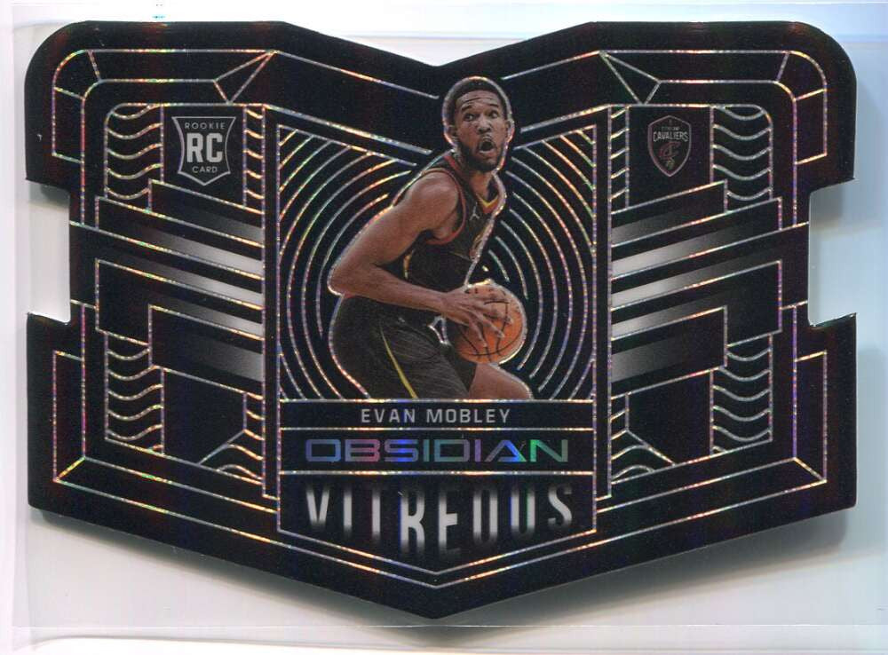 DELETE 116289 2021-22 Panini Obsidian Vitreous 5 Evan Mobley Rookie
