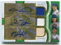 2018 Topps Triple Threads Conforto Syndergaard deGrom Jersey Bat Auto 13/18
