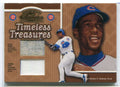 2003 Donruss Classics Timeless Trasures Sammy Sosa Ernie Banks Dual Jersey 11/25