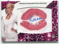 2016 Topps WWE Diva Kiss Autographs NNO Lana Kiss Auto 13/20