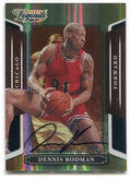 2008 Donruss Sports Legends Signatures Mirror Black 92 Dennis Rodman Auto 1/1