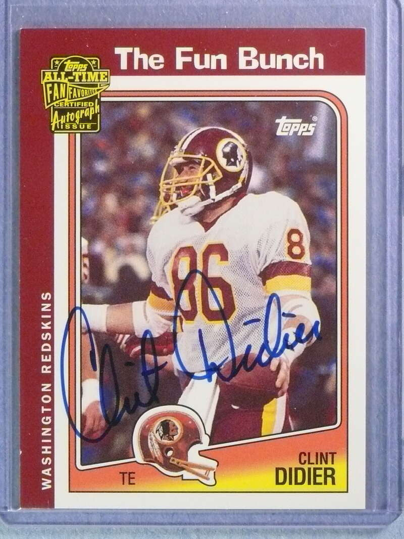 SOLD 116637 2004 Topps All-Time Fan Favorites Clint Didier Autograph Auto #CD