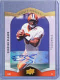 2015 Upper Deck Football A Cut Above Donovan McNabb Autograph Auto #ACA14