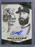 2018 Topps Gallery Masterpiece Charlie Blackmon Autograph Auto #3/5 #M3