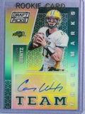 DELETE 116848 2016 Collegiate Prizm Draft Picks Team Trademarks Prizms Carson Wentz Autograph