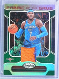 2018-19 Certified Fabric Of The Game Green Emerald Carmelo Anthony Patch #1/5
