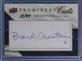2009 Upper Deck Prominent Cuts Brandi Chastain Autograph Auto #31/97 #PCCHAS