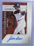 2015 Panini Prizm Baseball Prizms Red Jim Rice Autograph Auto #07/75 #25