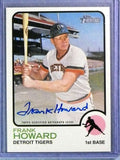 DELETE 117145 2022 Topps Heritage Real One Frank Howard Autograph Auto #ROAFH