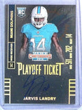 DELETE 117253 2014 Panini Contenders Playoff Ticket Jarvis Landry Rookie RC Autograph #39/99