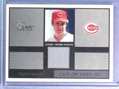 2003 Fleer Flair Greats Cut Of History Tom Seaver Pants #23 